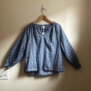 J. Crew Cotton Artist Top Size S